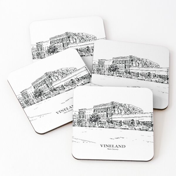 Item preview, Vineland - New Jersey designed and sold by Lakeric Cityscapes.