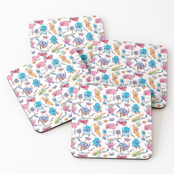 Item preview, Kitchen capers - Seamless pattern designed and sold by Fantacaroo Designs.