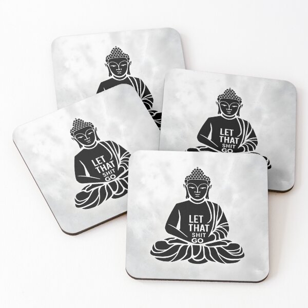 Item preview, Release and Let Go: Buddha's Wisdom "Let that shit go" designed and sold by MillennialVibe.