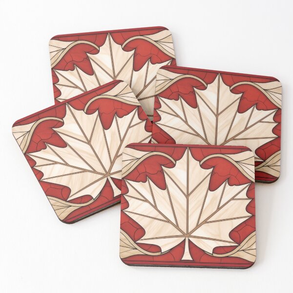 Item preview, Illustrated Maple Leaf a very Canadian Symbol designed and sold by Roxane Bay.