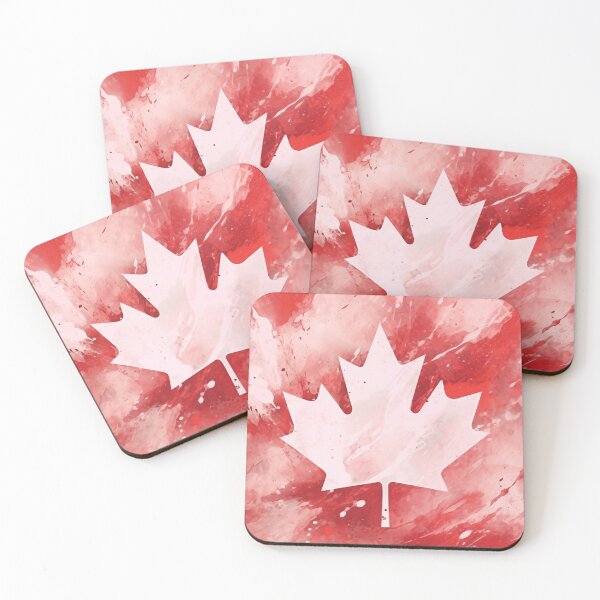 Item preview, Canadian Maple Leaf Illustration designed and sold by Roxane Bay.
