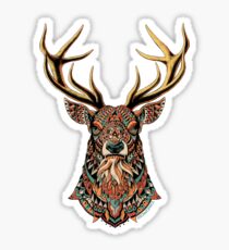 Ornate Buck Sticker
