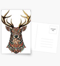 Ornate Buck Postcards