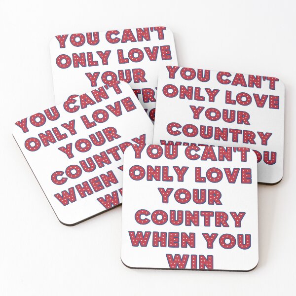 Item preview, You can't only love your country when you win designed and sold by JoyOfHopeStore.