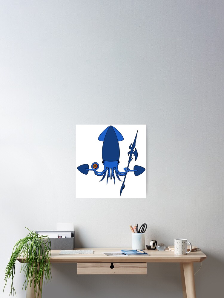 Final Fantasy XIV - The Squidzure Dragoon” Poster for Sale by