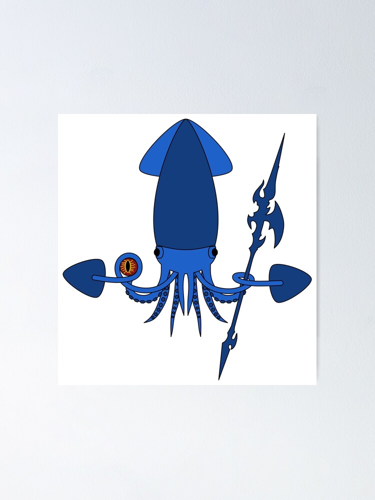 Final Fantasy XIV - The Squidzure Dragoon” Poster for Sale by