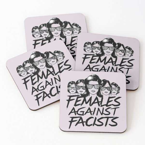 Item preview, Females Against Fascists designed and sold by MillennialVibe.