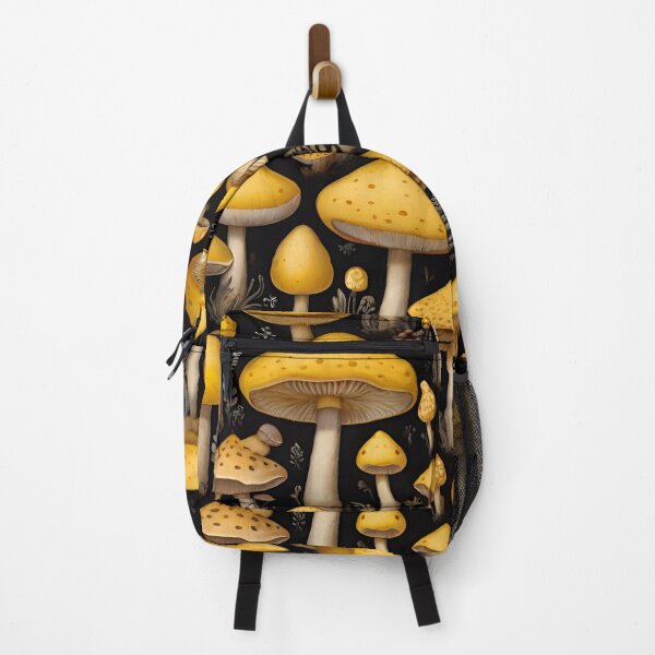Item preview, Sunny Yellow Mushroom Patterns: Whimsical Nature-Inspired Designs designed and sold by AYACHI90.