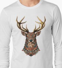 Ornate Buck Long Sleeve T-Shirt
