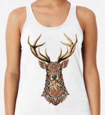 Verzierter Buck Racerback Tank Top