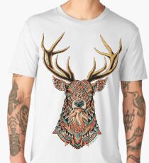 Ornate Buck Men's Premium T-Shirt