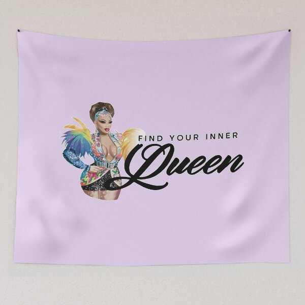 Item preview, Embrace Your Inner Queen: Colorful Drag Inspiration Design designed and sold by MillennialVibe.
