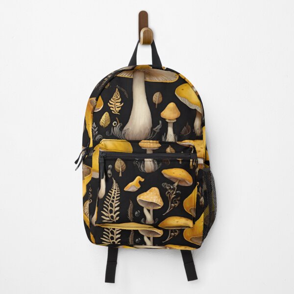 Item preview, Sunny Yellow Mushroom Patterns: Whimsical Nature-Inspired Designs designed and sold by AYACHI90.
