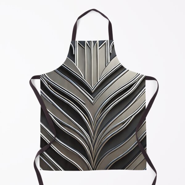 Item preview, silver art deco design 047 designed and sold by fleesphotos.