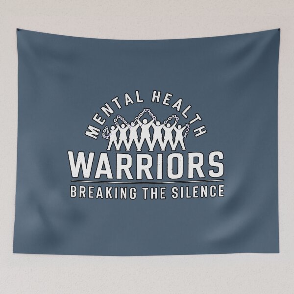 Item preview, Breaking the Silence: Mental Health Warriors Unite designed and sold by MillennialVibe.
