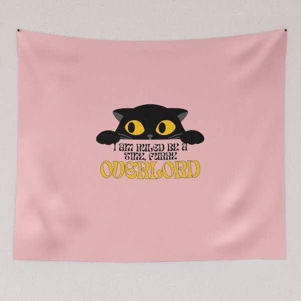 Item preview, I Am Ruled By A Tiny Furry Overlord designed and sold by Idol-Maker.