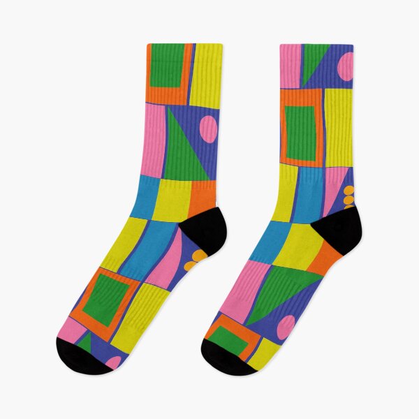 Item preview, Colorful Geometric Abstract Mid Century Modtastic Retro Pattern designed and sold by kierkegaard.