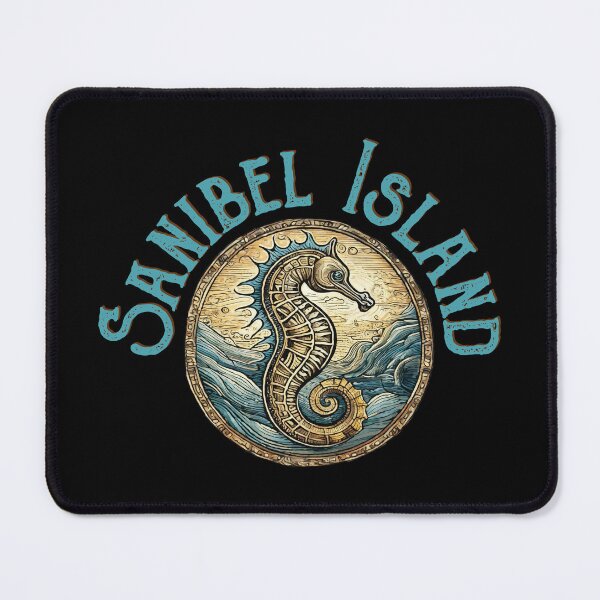 Item preview, Sanibel Island Florida Seahorse Design designed and sold by Futurebeachbum.