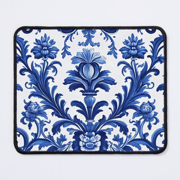 Item preview, Abstract Delfts Blue Dutch Porcelain Pattern designed and sold by TheArtOfPat.