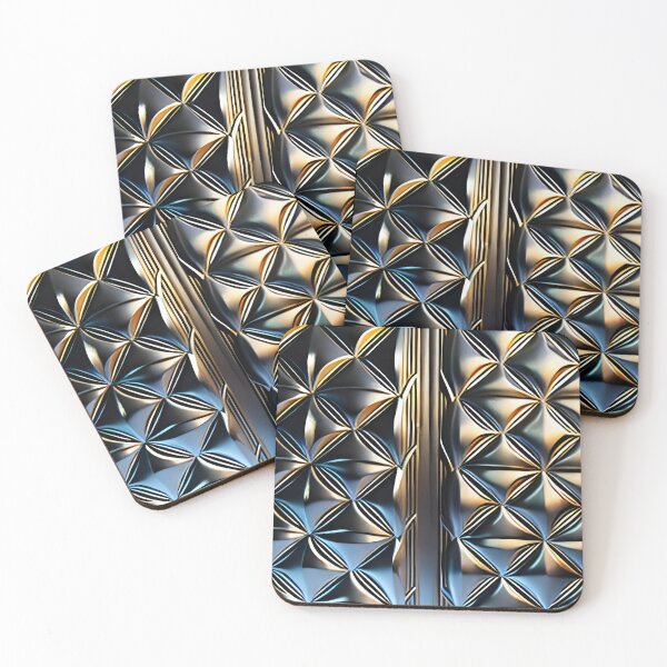 Item preview, Silver art deco design 049 designed and sold by fleesphotos.