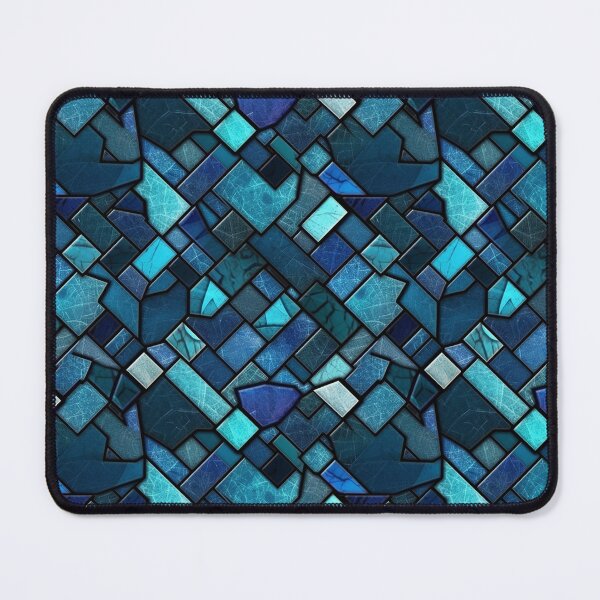 Item preview, Deep Blue Mosaic designed and sold by Digital-Lys.