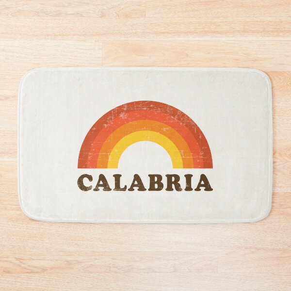 Item preview, Retro Vintage Calabria Italy Souvenir 60s Style Rainbow designed and sold by Delightfully Cynical.