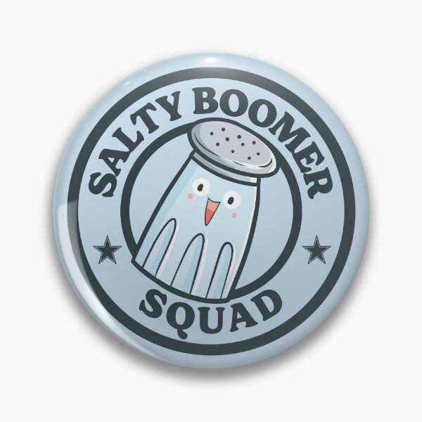 Artikelvorschau, Salty Boomer Squad: Tragen Sie Ihre Gefühle im Ärmel entworfen und verkauft von kcaandwu.