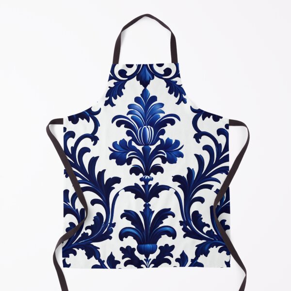 Item preview, Abstract Delfts Blue Dutch Porcelain Pattern designed and sold by TheArtOfPat.