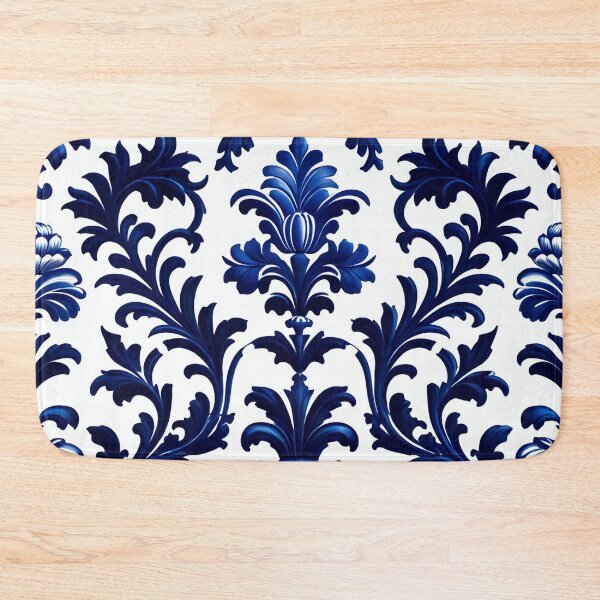 Item preview, Abstract Delfts Blue Dutch Porcelain Pattern designed and sold by TheArtOfPat.