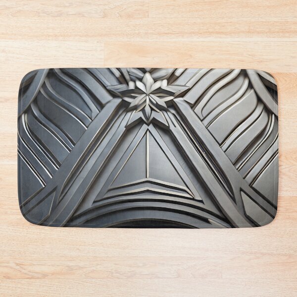 Item preview, silver art deco design 050 designed and sold by fleesphotos.