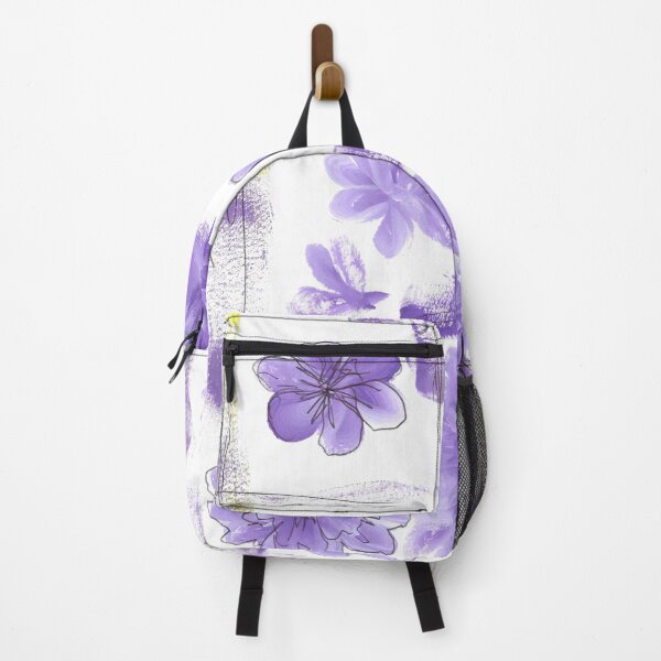 Item preview, Purple Floral Doodles designed and sold by lunarrfaerie.