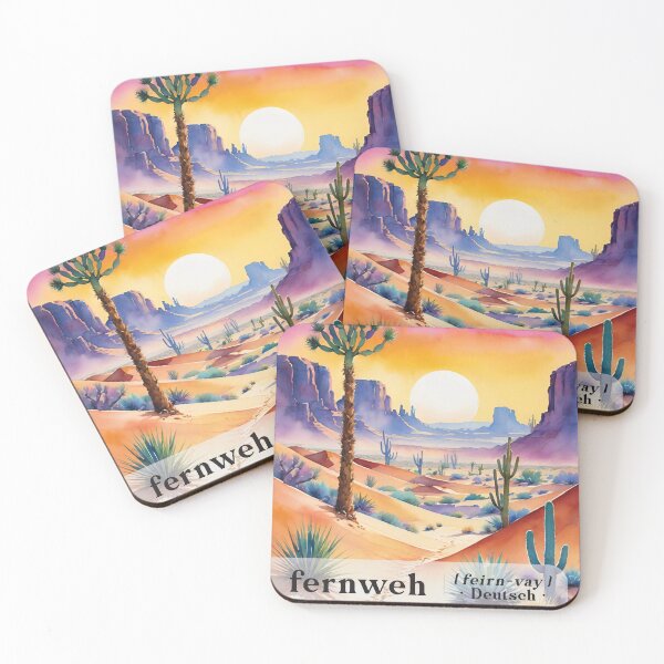 Item preview, Fernweh Deutsch German Desert An Ache for Distant Places Missing Places You have Never Been designed and sold by Sarcastic Narwhal.