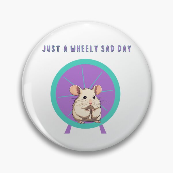 Item preview, Sad Hamster - Just a sad wheely day  designed and sold by ViLo-TStore.