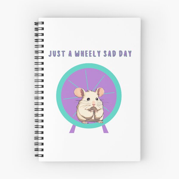 Item preview, Sad Hamster - Just a sad wheely day  designed and sold by ViLo-TStore.