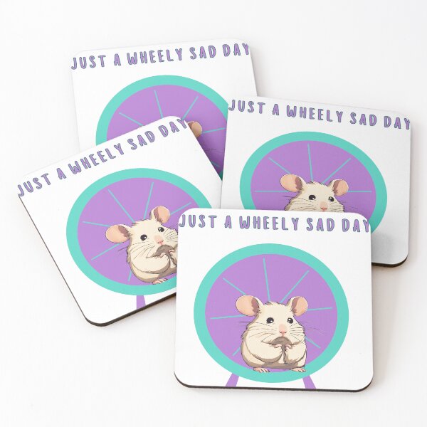 Item preview, Sad Hamster - Just a sad wheely day  designed and sold by ViLo-TStore.