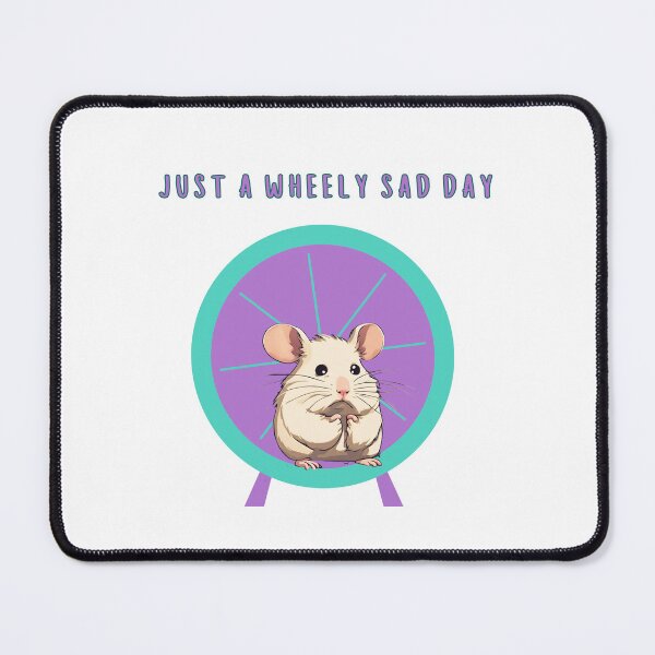 Item preview, Sad Hamster - Just a sad wheely day designed and sold by ViLo-TStore.