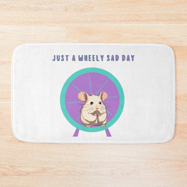 Item preview, Sad Hamster - Just a sad wheely day  designed and sold by ViLo-TStore.