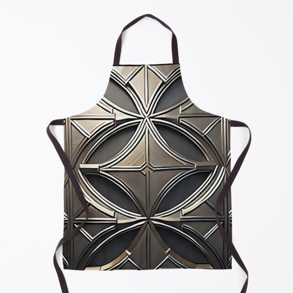 Item preview, silver art deco design 053 designed and sold by fleesphotos.