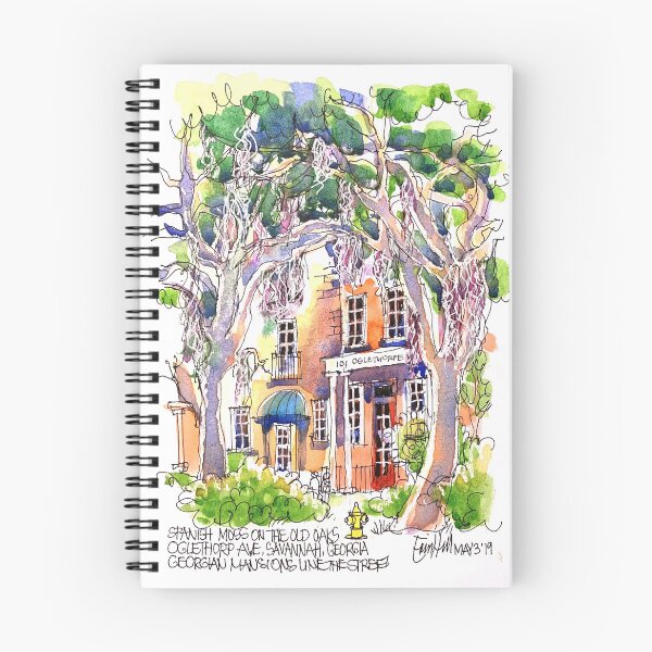 Item preview, Savannah. Spanish Moss on Oglethorp Ave designed and sold by ErinHillStudio.