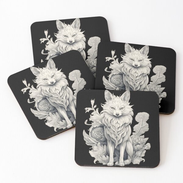 Item preview, White Fox #2 - Vintage Fox Collection designed and sold by RuralChicbyO.
