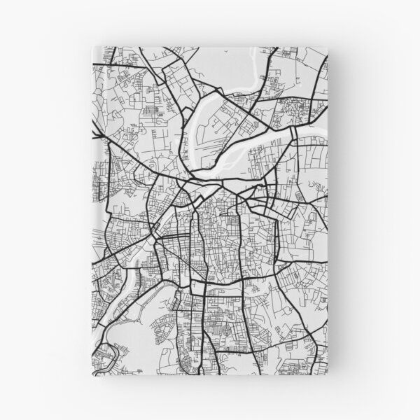 Item preview, Pune City Map of Maharashtra, India - Light designed and sold by deMAP.