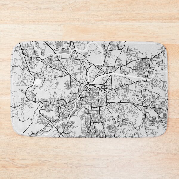 Item preview, Pune City Map of Maharashtra, India - Light designed and sold by deMAP.