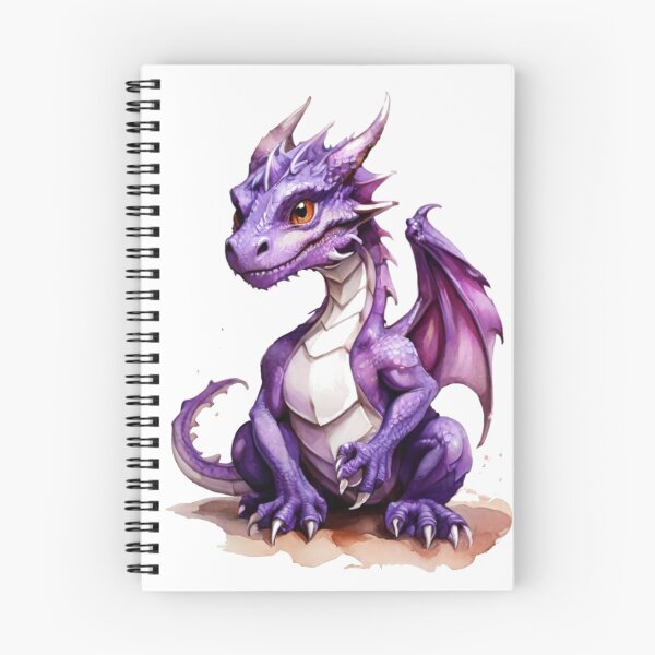 Item preview, a friendly purple dragon designed and sold by Rose Design & Photos.