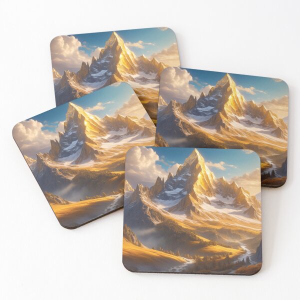 Item preview, Golden Mountains designed and sold by M-Y-A-R-T-.