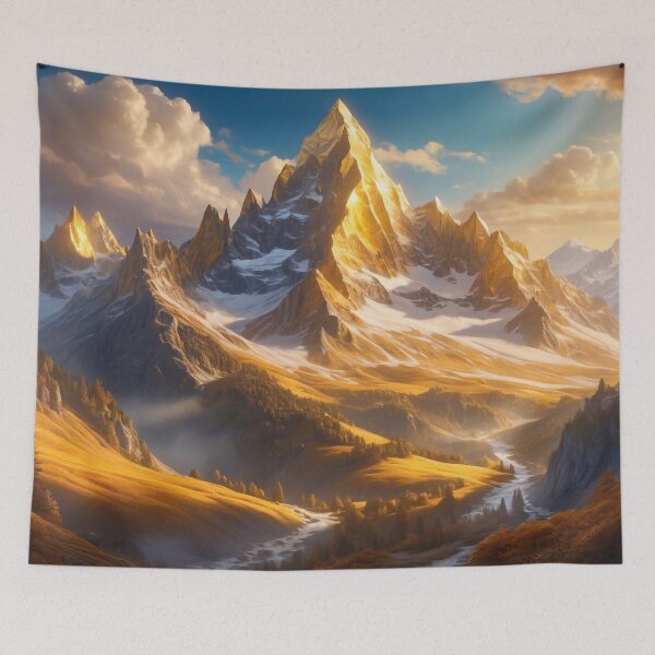 Item preview, Golden Mountains designed and sold by M-Y-A-R-T-.