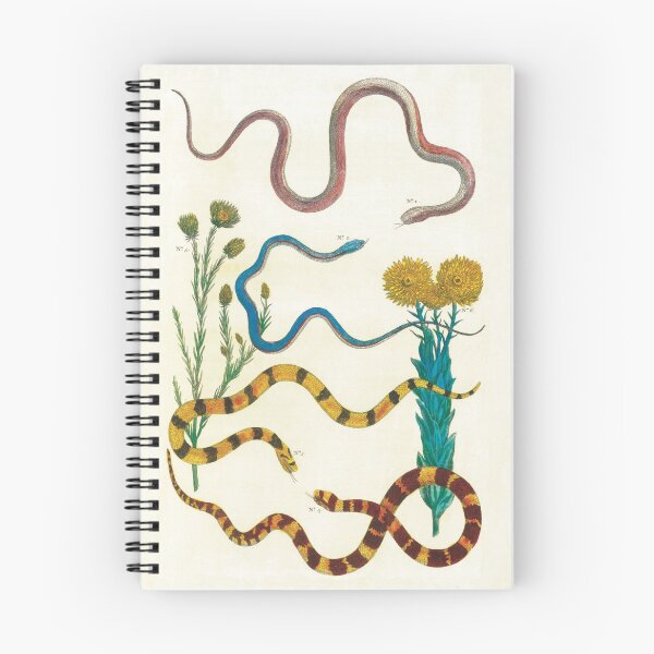 Item preview, four snakes with flowers designed and sold by s0undsgood.