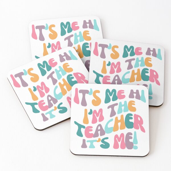 Item preview, It’s Me The Teacher It’s Me Bubble | Teacher Swiftie Sticker| Taylor Swift Fan | Pastel Teacher Gift | Groovy Sticker designed and sold by FireSisters.