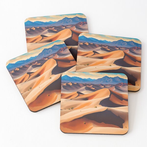 Item preview, SAND DUNES DEATH VALLEY designed and sold by PIGCASSOSAIART.