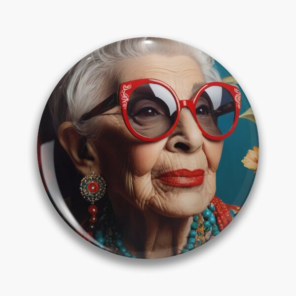 Artikelvorschau,  Iris Apfel entworfen und verkauft von Strange-desigN.