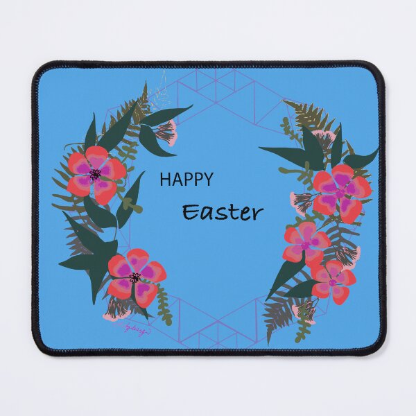 Item preview, Easter Card Geo Red Floral  designed and sold by Ldydesign.